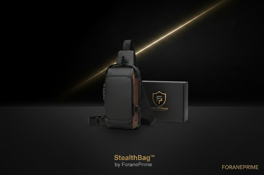 StealthBag Hero Shot – ForanePrime Background